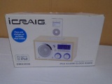 iCraig CMA3036 iPod Alarm Clock Radio