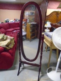 Cherry Free Standing Dressing Mirror