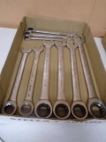 9pc Metric Gearwrench Ratcheting Combination Wrenches