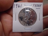 1961 Silver Proof Franklin Half Dollar