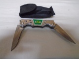 USA Super Knife John Deere Double Blade Knife w/ Sheaf