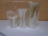 3pc Set iof LED Flameless Candles