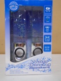 Set of LED Color Changing Water Dancing Speakers