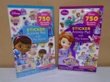 2 Brand New Sicker Activity Pads