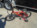 Huffy Lightening McQueen Bike w/ Training Wheels