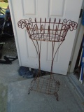 Vintage Iron Plant Stand