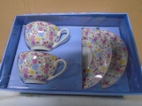 2pc Grace's Teaware Porcelain Tea Set