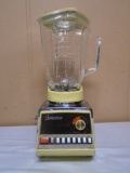 Osterizer Galaxie Dual Range 14 Speed Glass Top Blender