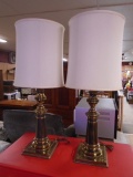 Matching Pair of Stiffel Table Lamps