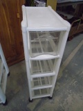 Rubbermaid 4 Drawer Rolling Organizer
