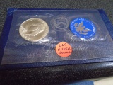 1973 Eisenhower Uncirculated Silver Dollar