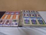 Large Binder Full of Assorted Baseball Cards