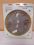 Lifetime Carbide Industrial 8in Tungsten Carbide Tipped Dado Set