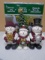 Snowmen With Lighted Tree Décor