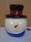 Large Lighted Snowman Head