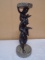 Triple Rabitt Pillar Candle Holder