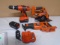 Black & Decker 18 Volt Firestorm Drill-Trim Saw-Reciprocating Saw