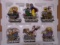 6pc Danbury Mint Disney Snow White Holiday Express Train