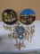 3pc Group of Indian Wall Hanging Dream Catchers