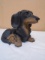 Dachshund Dog Statue
