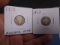 1912 & 1913 Silver Barber Dimes