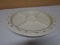 Longaberger Woven Traditions Classic Blue 5 Section Relish Plate