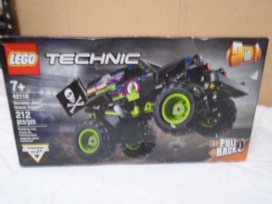 Monster Jam Lego Technic 212pc Grave Digger Building Set