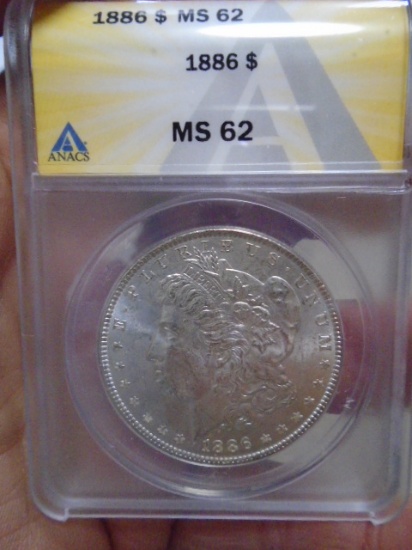 1886 Morgan Silver Dollar