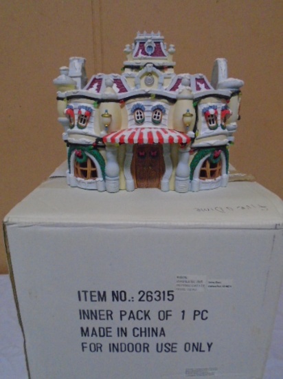 Disney Toontown Lighted Five & Dime Christmas Village House