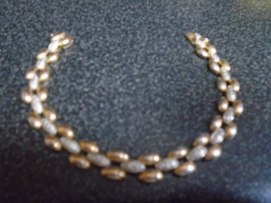 Ladies 7in Sterling Silver Bracelet