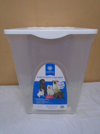 America Kennel Club 20lb Capacity Rolling Pet Food Container Set