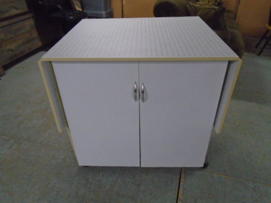 Rolling Drop Leaf Sewing Center