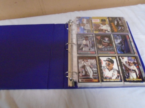 Large Binder Full of Nascar Cards
