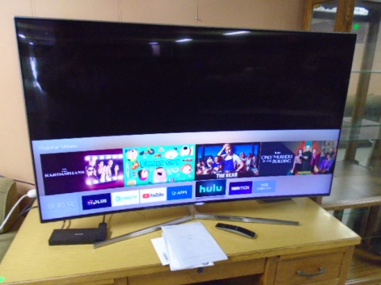 Samsung UBD-K8500 4K UHD Curver Flat Panel TV w/ Remote & Manual