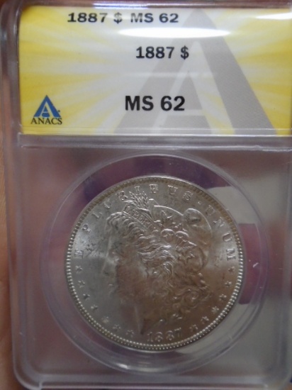1887 Morgan Silver Dollar