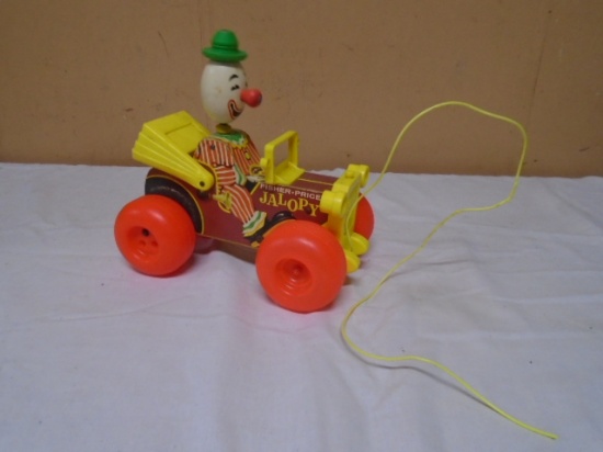 1966 No.724 Fisher-Price Jalopy Pull Toy
