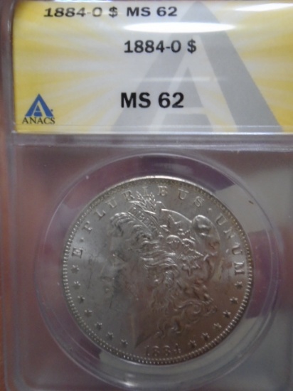 1884 O Mint Morgan Silver Dollar