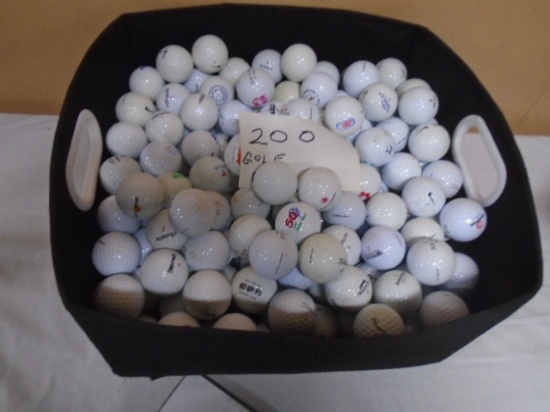 200 +or- Used Golf Balls
