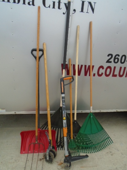 Large Group of Lawn & Garden Tools