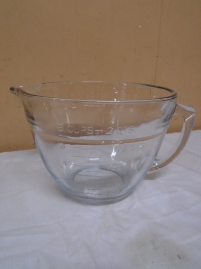 Pampered Chef 8 Cup/2 Quart Glass Mearsuing Cup