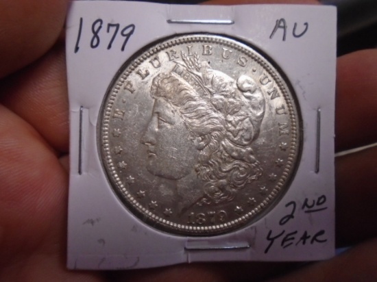 1879 Morgan Silver Dollar