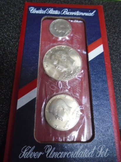 1976 United States Bicentennial Silver Uncirculated Set