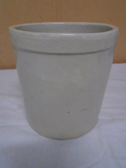 Small White Crock