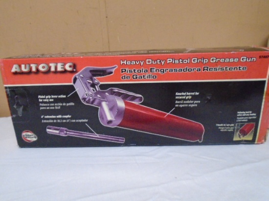 Autotec Heavy Duty Pistol Grip Grease Gun