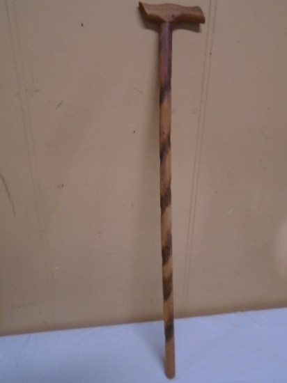 Wooden Rope Twist Cane