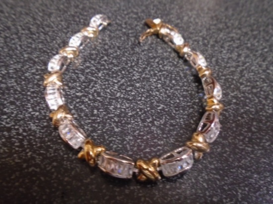 Ladies 7" Sterling Silver Bracelet