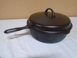 No.8 Cast Iron Chicken Pan w/ Lid