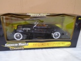 Ertl American Muscle 1:18 Scale 1937 Cord 812 Convertible Die Cast Car