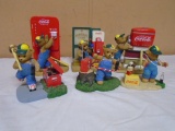 6pc Set of Memories to Cherish Coca-Cola Figurine Set