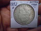 1892 O Mint Morgan Silver Dollar